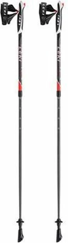 Leki Spin Nordic Walking Wandelstokken Unisex Zwart/rood 3 Leki Spin Nordic Walking Wandelstokken Unisex Zwart/rood
