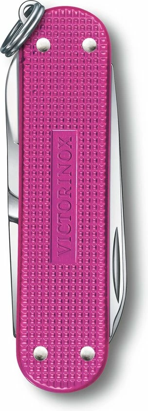 Victorinox Classic Alox Colors Zakmes - Flamingo Party - 5 Functies 6 Victorinox Classic Alox Colors Zakmes - Flamingo Party - 5 Functies - Afbeelding 4