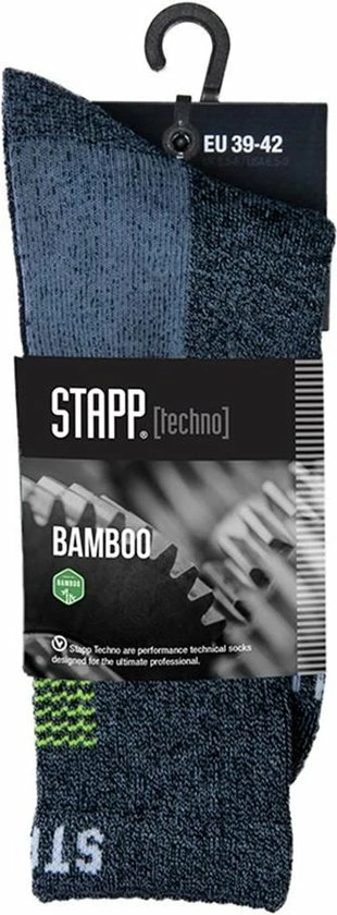 STAPP | 3-paar | Stevige Bamboe Wandel- En Werksokken Bamboo 28400 | Unisex | Grijs / Geel | Maat 47-50 4 STAPP | 3-paar | Stevige Bamboe Wandel- En Werksokken Bamboo 28400 | Unisex | Grijs / Geel | Maat 47-50 - Afbeelding 2