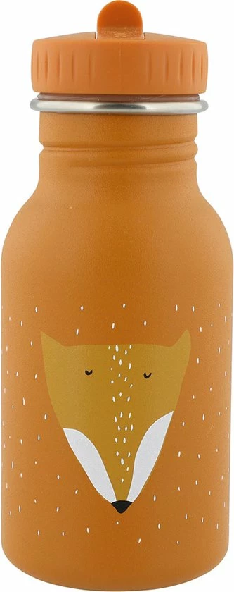 Drinkfles Mr. Fox - 350 Ml Stainless Steel - Trixie Baby - Oranje 8 Drinkfles Mr. Fox - 350 Ml Stainless Steel - Trixie Baby - Oranje - Afbeelding 6