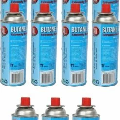 All-Ride Kookstel Gasflessen Butaan Gas - 15 Stuks A 227 Gram - 15set Navulling