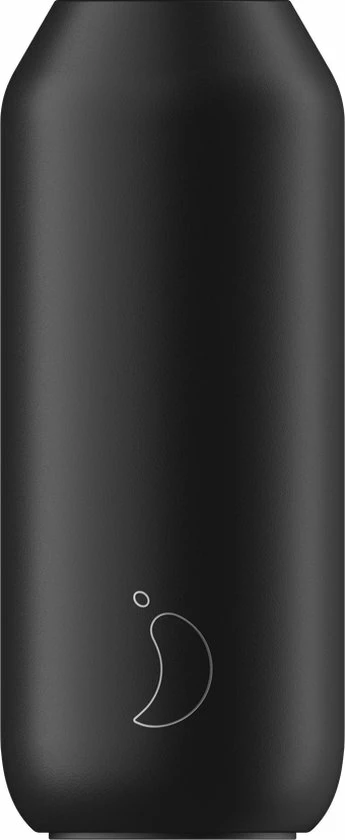 Chilly's Chillys Series 2 - Drinkfles - Thermosfles - 500ml - Abyss Black 5 Chilly's Chillys Series 2 - Drinkfles - Thermosfles - 500ml - Abyss Black - Afbeelding 3