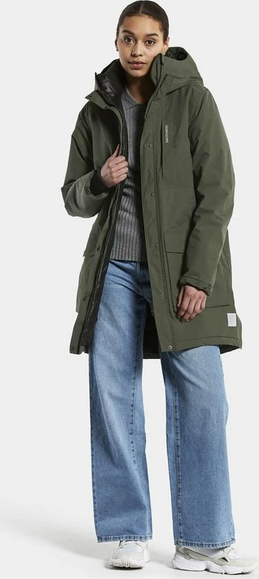 Didriksons Leya Parka Outdoorjas Dames - Maat 42 17 Didriksons Leya Parka Outdoorjas Dames - Maat 42 - Afbeelding 15