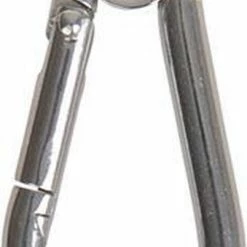 Seilflechter Karabijnhaak 50x5mm Met Gesloten Oog A4 RVS AISI 316 570 DaN