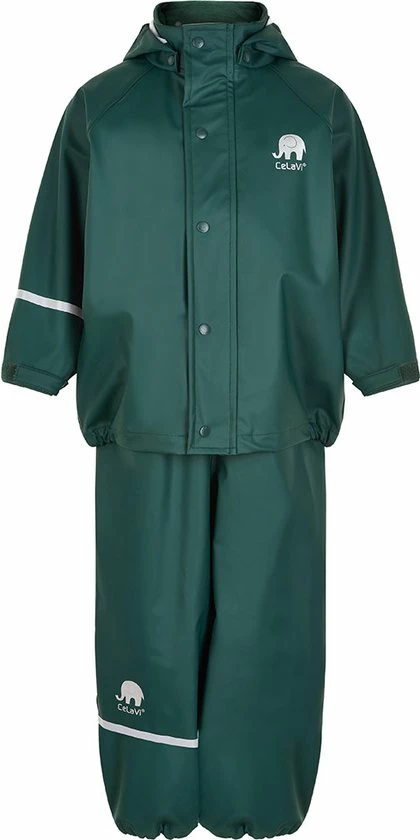 CeLaVi - Basic Regenpak Voor Kinderen - Ponderosa Pine - Maat 90 (86-98cm) 3 CeLaVi - Basic Regenpak Voor Kinderen - Ponderosa Pine - Maat 90 (86-98cm)
