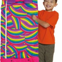 Mediashop Happy Nappers Kinderslaapzak - 2-in-1 Zachte Knuffel En Zomerslaapzak - Roze Eenhoorn Motief Voor Kinderen Van 3 Tot 6 Jaar -Isoproducts Gecertificeerd winkel 439x840