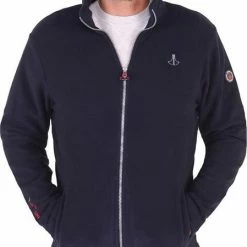 BJØRNSON Maks Fleece Vest 4 Seizoenen Heren - Rits - Maat 5XL - Donkerblauw -Isoproducts Gecertificeerd winkel 449x840 2