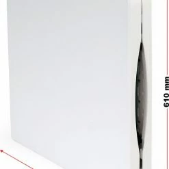 Toboli Klaptafel 120x60x74cm Campingtafel Wit; Bijzettafel, Inklapbare Tafel - Multistrobe