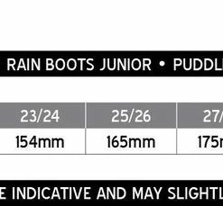 Ralka Regenlaarzen Puddle Junior - Marineblauw - Maat 25/26 12 Ralka Regenlaarzen Puddle Junior - Marineblauw - Maat 25/26 -Isoproducts Gecertificeerd winkel 550x229