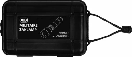 XIB Militaire Zaklamp Inclusief Batterij & Oplader - 2000 Lumen - 5 Lichtstanden 8 XIB Militaire Zaklamp Inclusief Batterij & Oplader - 2000 Lumen - 5 Lichtstanden - Afbeelding 6