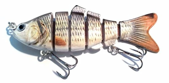 Merkloos Swimbait Karper Kunstaas Met 3D Ogen Voor Snoek - 10 Cm - 20 Gr - 6 Kunstazen 6 Merkloos Swimbait Karper Kunstaas Met 3D Ogen Voor Snoek - 10 Cm - 20 Gr - 6 Kunstazen - Afbeelding 4