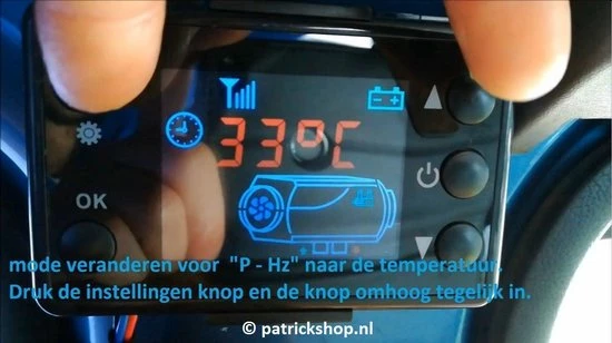 Merkloos Kachel/Verwarming 2KW - 5KW 12V Diesel Standkachel Met Afstandsbediening, LCD Monitor, Voor Camper, Vrachtwagens, Boten, Auto's 9 Merkloos Kachel/Verwarming 2KW - 5KW 12V Diesel Standkachel Met Afstandsbediening, LCD Monitor, Voor Camper, Vrachtwagens, Boten, Auto's - Afbeelding 7