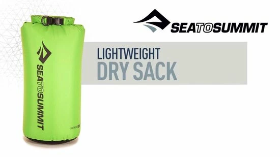 Sea To Summit Lightweight Dry Sack Waterdichte Zak - 13L - Groen 4 Sea To Summit Lightweight Dry Sack Waterdichte Zak - 13L - Groen - Afbeelding 2