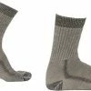 Soga 2-Pack Merino Wollen Wandelsokken Met Badstof Voering S7 - Unisex - Grijs - Maat 35-38 -Isoproducts Gecertificeerd winkel 550x310