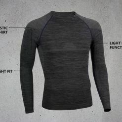 Avento Thermoshirt Superior - Mannen - Zwart/Donkerblauw - Maat S -Isoproducts Gecertificeerd winkel 550x316 17