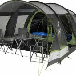 High Peak Tunneltent Garda 5.0, 5 Persoons , 2,1 M Stahoogte, 4.000 Mm Waterdicht -Isoproducts Gecertificeerd winkel 550x319 1