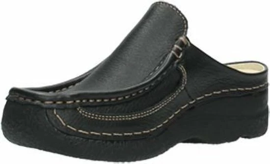 Wolky Comfortschoenen Roll Slide Zwart Leer 4 Wolky Comfortschoenen Roll Slide Zwart Leer - Afbeelding 2