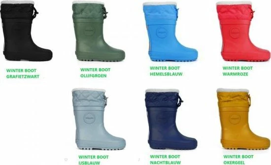 Druppies Regenlaarzen Gevoerd - Winter Boot - Groen - Maat 22 16 Druppies Regenlaarzen Gevoerd - Winter Boot - Groen - Maat 22 - Afbeelding 14