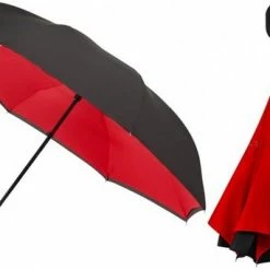 Merkloos Impliva RU-6 Inside Out Windproof Paraplu - Dubbeldoeks - Ø 107 Cm - Zwart/Rood 19 Merkloos Impliva RU-6 Inside Out Windproof Paraplu - Dubbeldoeks - Ø 107 Cm - Zwart/Rood -Isoproducts Gecertificeerd winkel 550x343 16