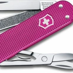 Victorinox Classic Alox Colors Zakmes - Flamingo Party - 5 Functies