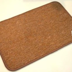 Arnold Rak RAK Verwarmde Voetenmat 40 X 60 Cm Cognac Met Drukknop