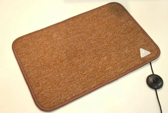 Arnold Rak RAK Verwarmde Voetenmat 40 X 60 Cm Cognac Met Drukknop 3 Arnold Rak RAK Verwarmde Voetenmat 40 X 60 Cm Cognac Met Drukknop