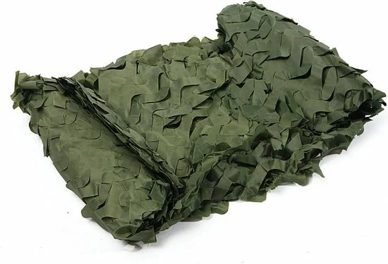 Camouflagenet 4x3 Meter Groen 4 Camouflagenet 4x3 Meter Groen - Afbeelding 2