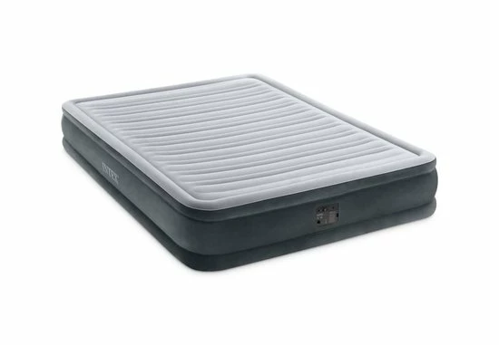 Intex Luchtbed - Kingsize - 2 Persoons - 152 X 203 X 33 Cm - Grijs - Met Ingebouwde Elektrische Pomp 6 Intex Luchtbed - Kingsize - 2 Persoons - 152 X 203 X 33 Cm - Grijs - Met Ingebouwde Elektrische Pomp - Afbeelding 4