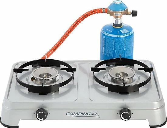 Campingaz Camping Cook CV Camping Kooktoestel - 2-pits - 2x 1800 Watt 10 Campingaz Camping Cook CV Camping Kooktoestel - 2-pits - 2x 1800 Watt - Afbeelding 8