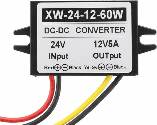 ABC-Led Omvormer Van 24V Naar 12V - Cont. 3A - Max 4A 5 ABC-Led Omvormer Van 24V Naar 12V - Cont. 3A - Max 4A - Afbeelding 3
