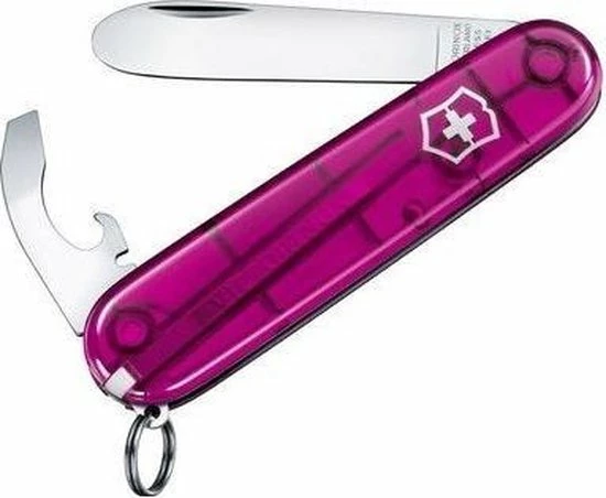 My First Victorinox Pink Transparant Zakmes 8 Functies 8 My First Victorinox Pink Transparant Zakmes 8 Functies - Afbeelding 6