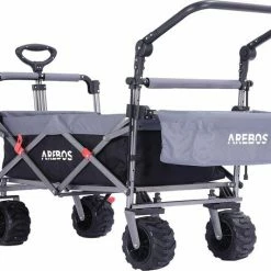 AREBOS Luxe Bolderkar Met Kap - Opvouwbare Handkar - Trolley Rood-grijs 23 AREBOS Luxe Bolderkar Met Kap - Opvouwbare Handkar - Trolley Rood-grijs -Isoproducts Gecertificeerd winkel 550x455