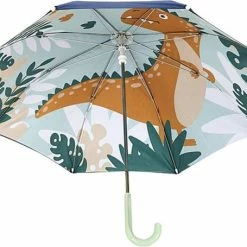 Fop En Bij Kinderparaplu Voor Jongens En Meisjes - Dinosaurus / Dieren - Paraplu Voor Kinderen - Dino Kinder Cadeau