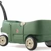 Step2 Wagon For Two Plus - Bolderkar Met 2 Zitjes Met Gordels Voor Kinderen - Kunststof Bolderwagen In Groen Met Duwstang - Voor Peuters En Kleuters -Isoproducts Gecertificeerd winkel 550x463