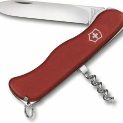 Victorinox Alpineer Red Zwitsers Zakmes - 5 Functies - Rood