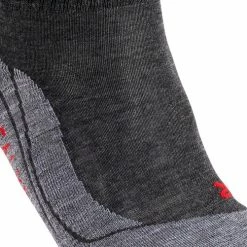FALKE TK5 Wander Short Wandelsokken Kort Zacht Thermisch Anti-blaar Antizweet Zonder Motief Met Elastische Boord Admend Merinowol Grijs Dames Sportsokken - Maat 37-38 -Isoproducts Gecertificeerd winkel 550x501 34