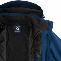 Travelin' Jack Soren - Softshell Herenjas - Blauw - Maat XL -Isoproducts Gecertificeerd winkel 550x518 2