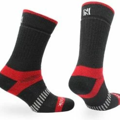 Norfolk Wandelsokken - 60% Merinowollen Outdoor Thermosokken - Ultieme Volledig Gedempt Thermische Sportsokken - Zwart - Maat 43-46 - Voyager