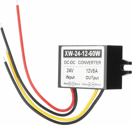 ABC-Led Omvormer Van 24V Naar 12V - Cont. 3A - Max 4A 4 ABC-Led Omvormer Van 24V Naar 12V - Cont. 3A - Max 4A - Afbeelding 2
