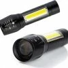Bantach 2 Stuks - Zaklamp Oplaadbaar 2000 Lumen - Waterproof - Zeer Fel - Klein - 2 In 1 - Led - -Isoproducts Gecertificeerd winkel 550x526 7