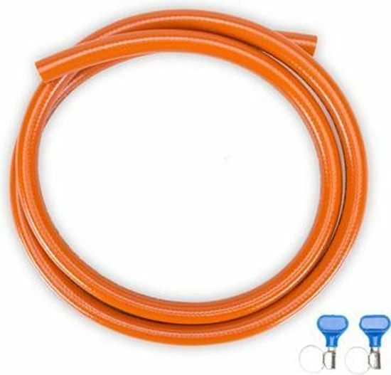 Gimeg HD Gasslang Pvc - 2 Slangklemmen - 3 M 4 Gimeg HD Gasslang Pvc - 2 Slangklemmen - 3 M - Afbeelding 2