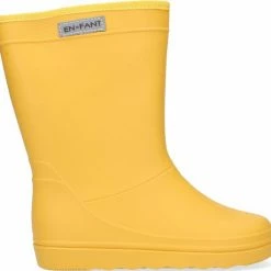 Enfant Rubber Rain Boot Solid Regenlaarzen - Rubber Laarzen - Meisjes - Geel - Maat 32