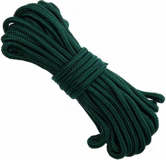 Fosco Paracord - Groen - 15m - 9mm 4 Fosco Paracord - Groen - 15m - 9mm - Afbeelding 2
