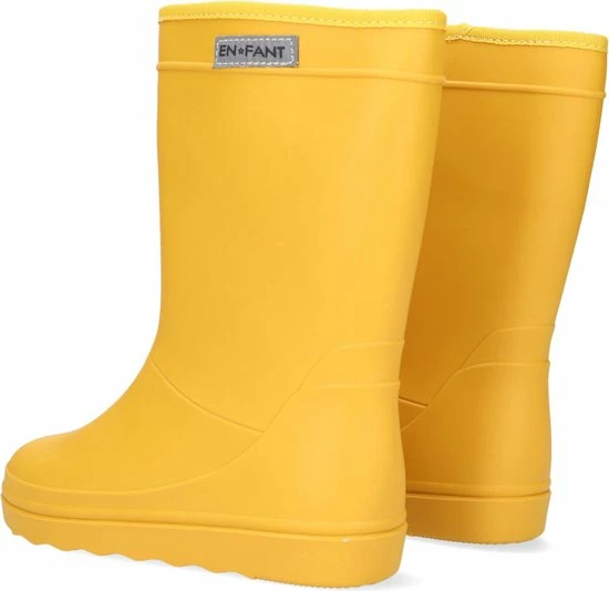 Enfant Rubber Rain Boot Solid Regenlaarzen - Rubber Laarzen - Meisjes - Geel - Maat 32 12 Enfant Rubber Rain Boot Solid Regenlaarzen - Rubber Laarzen - Meisjes - Geel - Maat 32 - Afbeelding 10