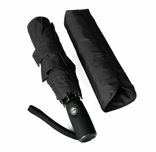 GIDEON Paraplu Gideon Stormparaplu - Paraplu - Opvouwbaar – Automatisch – Windproof - Glasvezel Frame - Zwart 10 GIDEON Paraplu Gideon Stormparaplu - Paraplu - Opvouwbaar – Automatisch – Windproof - Glasvezel Frame - Zwart - Afbeelding 8