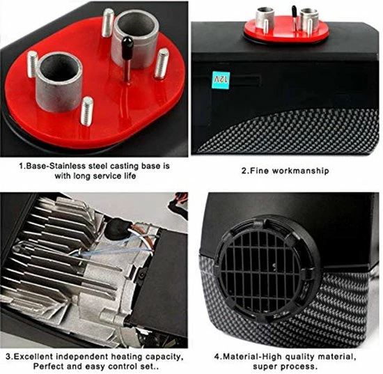 Merkloos Kachel/Verwarming 2KW - 5KW 12V Diesel Standkachel Met Afstandsbediening, LCD Monitor, Voor Camper, Vrachtwagens, Boten, Auto's 7 Merkloos Kachel/Verwarming 2KW - 5KW 12V Diesel Standkachel Met Afstandsbediening, LCD Monitor, Voor Camper, Vrachtwagens, Boten, Auto's - Afbeelding 5
