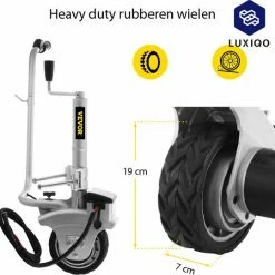 Luxiqo® Elektrisch Neuswiel – Gemotoriseerd Neuswiel – Caravan Mover – Neuswiel Mover – Caravan Neuswiel – Trailer Verplaatser – Elektrische Aanhanger – 350 W – Tot 2270 KG 15 Luxiqo® Elektrisch Neuswiel – Gemotoriseerd Neuswiel – Caravan Mover – Neuswiel Mover – Caravan Neuswiel – Trailer Verplaatser – Elektrische Aanhanger – 350 W – Tot 2270 KG -Isoproducts Gecertificeerd winkel 550x539 10