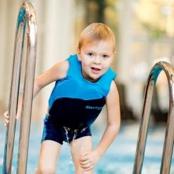 EasySwim Pro - Drijfpakje - Zwemvest & Zwembroek - Blauw - L : 24-28 Kg -Isoproducts Gecertificeerd winkel 550x541