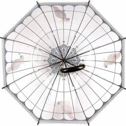 Merkloos Paraplu Vogelkooi Transparant / Zwart -Isoproducts Gecertificeerd winkel 550x544 6