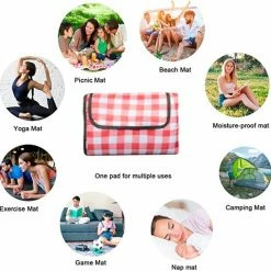 Fuegobird- Picknickdeken-200 X 200 Cm-Stranddeken- Opvouwbare Campingdeken- Waterdicht- Zanddichte Picknickmat- Draagbare Tuin-strandmat- Machinewasbaar- Voor Kamperen- Tuin- Park- Strand-geschikt Voor Kinderen's Kruipdeken (rood) 10 Fuegobird- Picknickdeken-200 X 200 Cm-Stranddeken- Opvouwbare Campingdeken- Waterdicht- Zanddichte Picknickmat- Draagbare Tuin-strandmat- Machinewasbaar- Voor Kamperen- Tuin- Park- Strand-geschikt Voor Kinderen's Kruipdeken (rood) -Isoproducts Gecertificeerd winkel 550x545 10